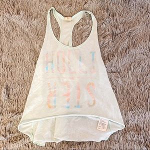 Light blue Hollister tank